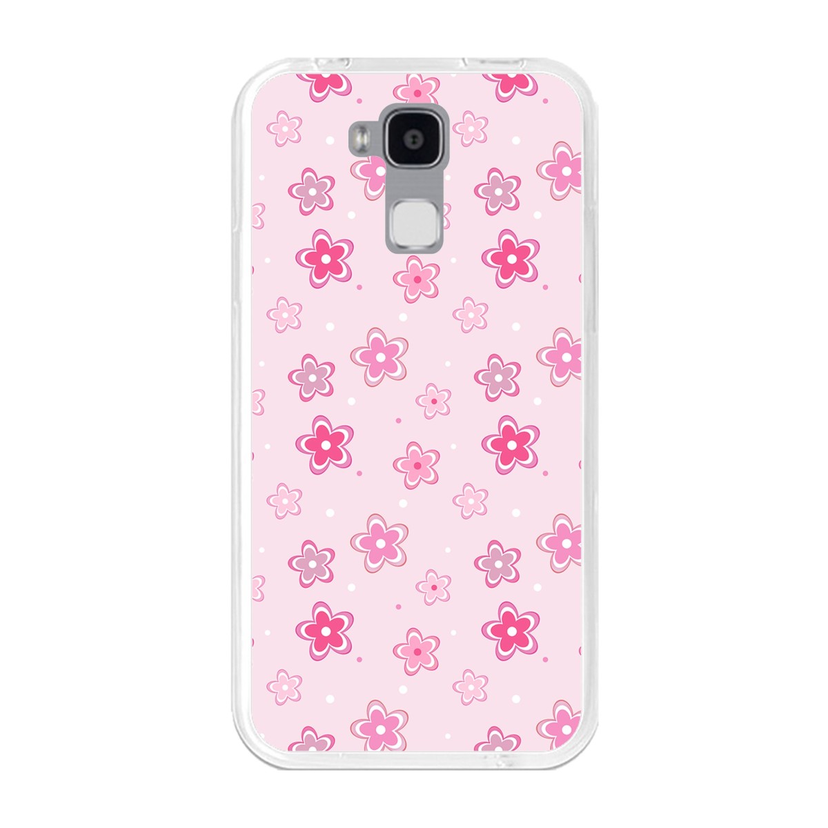 Funda Gel Tpu para Doogee Y6 / Y6C Diseño Flores Dibujos