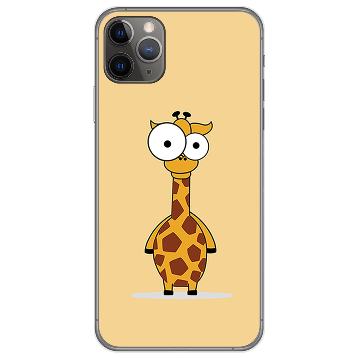 Funda Gel Tpu para Iphone 11 Pro (5.8) diseño Jirafa Dibujos