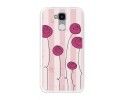 Funda Gel Tpu para Doogee Y6 / Y6C Diseño Flores Vintage Dibujos