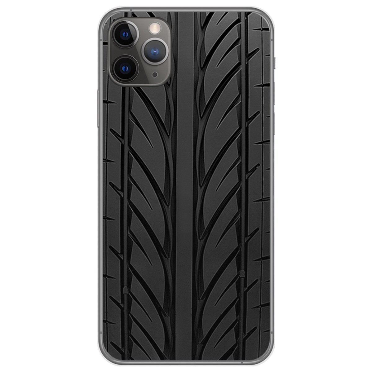 Funda Gel Tpu para Iphone 11 Pro (5.8) diseño Neumatico Dibujos