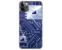 Funda Gel Tpu para Iphone 11 Pro Max (6.5) diseño Circuito Dibujos