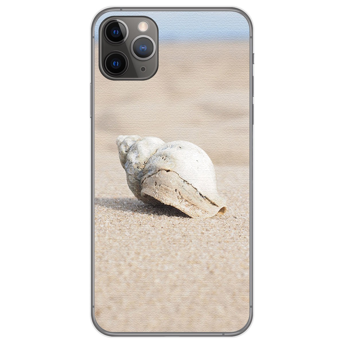 Funda Gel Tpu para Iphone 11 Pro Max (6.5) diseño Concha Dibujos