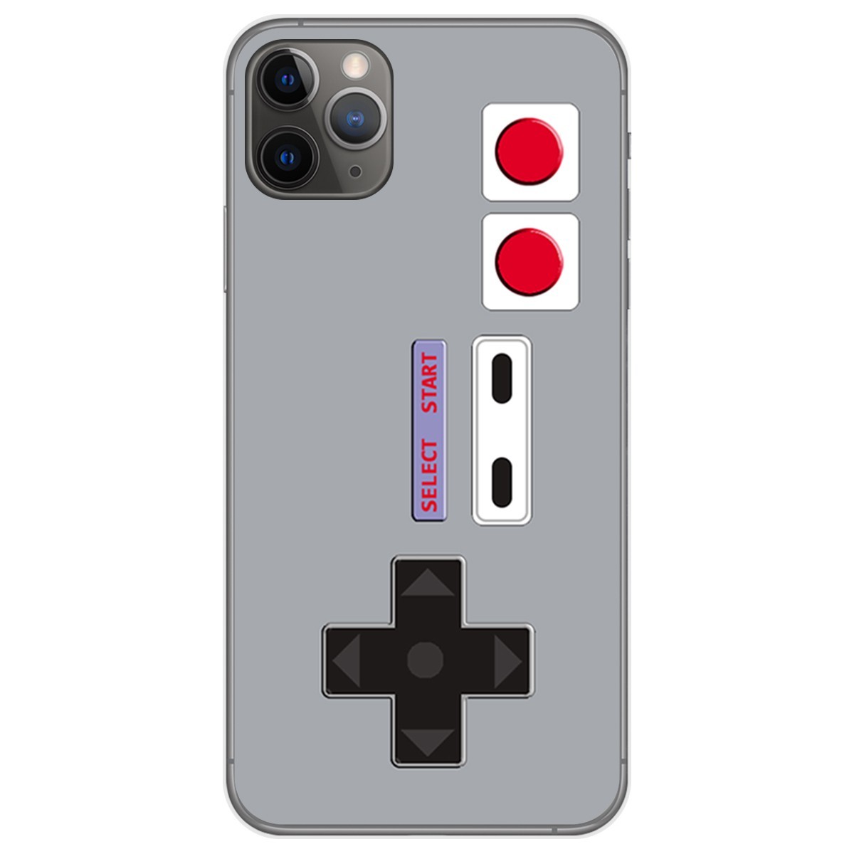 Funda Gel Tpu para Iphone 11 Pro Max (6.5) diseño Consola Dibujos