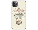 Funda Gel Tpu para Iphone 11 Pro Max (6.5) diseño Creativity Dibujos