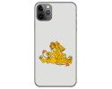 Funda Gel Tpu para Iphone 11 Pro Max (6.5) diseño Leones Dibujos