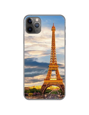 Funda Gel Tpu para Iphone 11 Pro Max (6.5) diseño Paris Dibujos