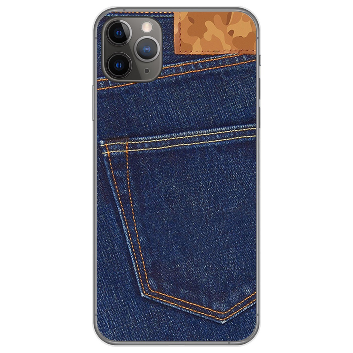 Funda Gel Tpu para Iphone 11 Pro Max (6.5) diseño Vaquero Dibujos