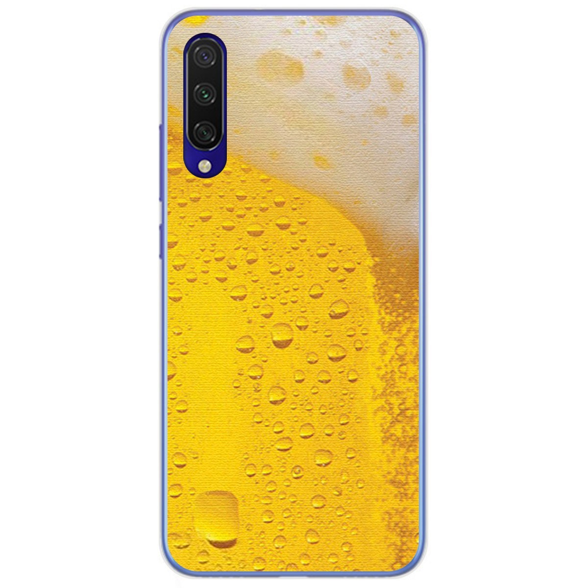 Funda Gel Tpu para Xiaomi Mi 9 Lite diseño Cerveza Dibujos