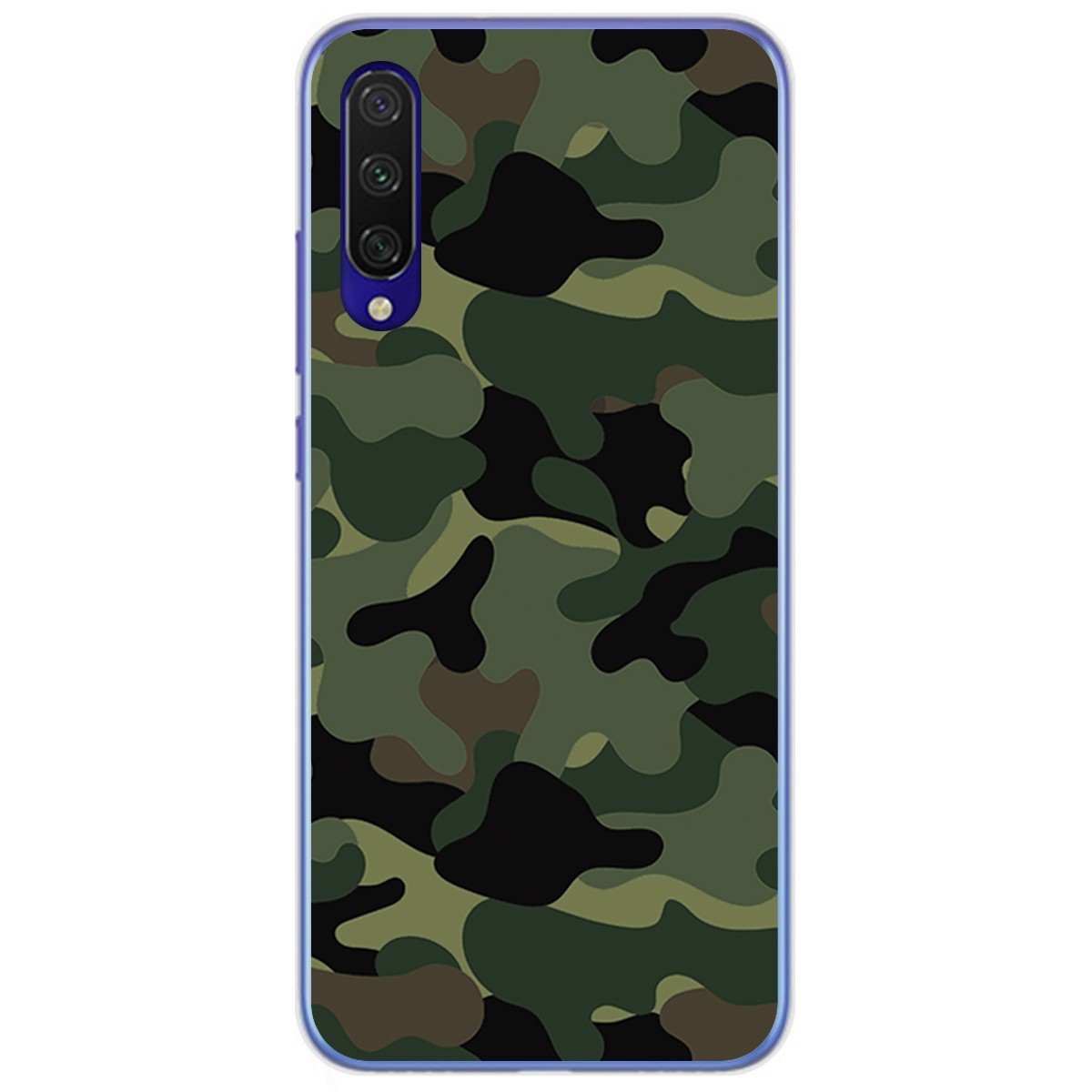 Funda Gel Tpu para Xiaomi Mi 9 Lite diseño Camuflaje Dibujos