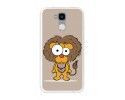 Funda Gel Tpu para Doogee Y6 / Y6C Diseño Leon Dibujos