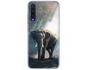 Funda Gel Tpu para Xiaomi Mi 9 Lite diseño Elefante Dibujos