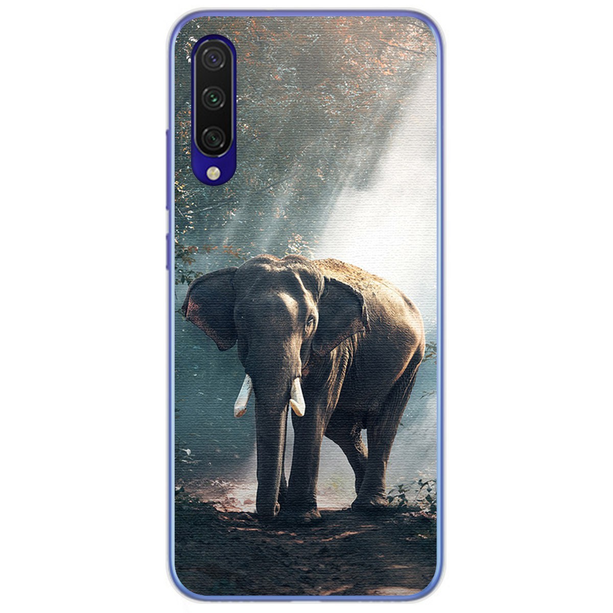 Funda Gel Tpu para Xiaomi Mi 9 Lite diseño Elefante Dibujos