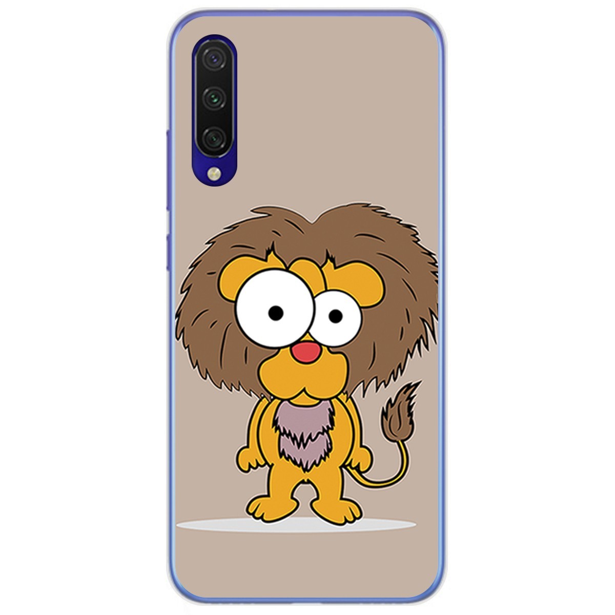 Funda Gel Tpu para Xiaomi Mi 9 Lite diseño Leon Dibujos