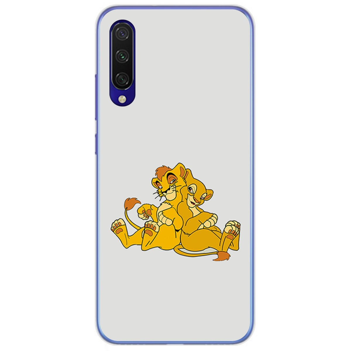 Funda Gel Tpu para Xiaomi Mi 9 Lite diseño Leones Dibujos