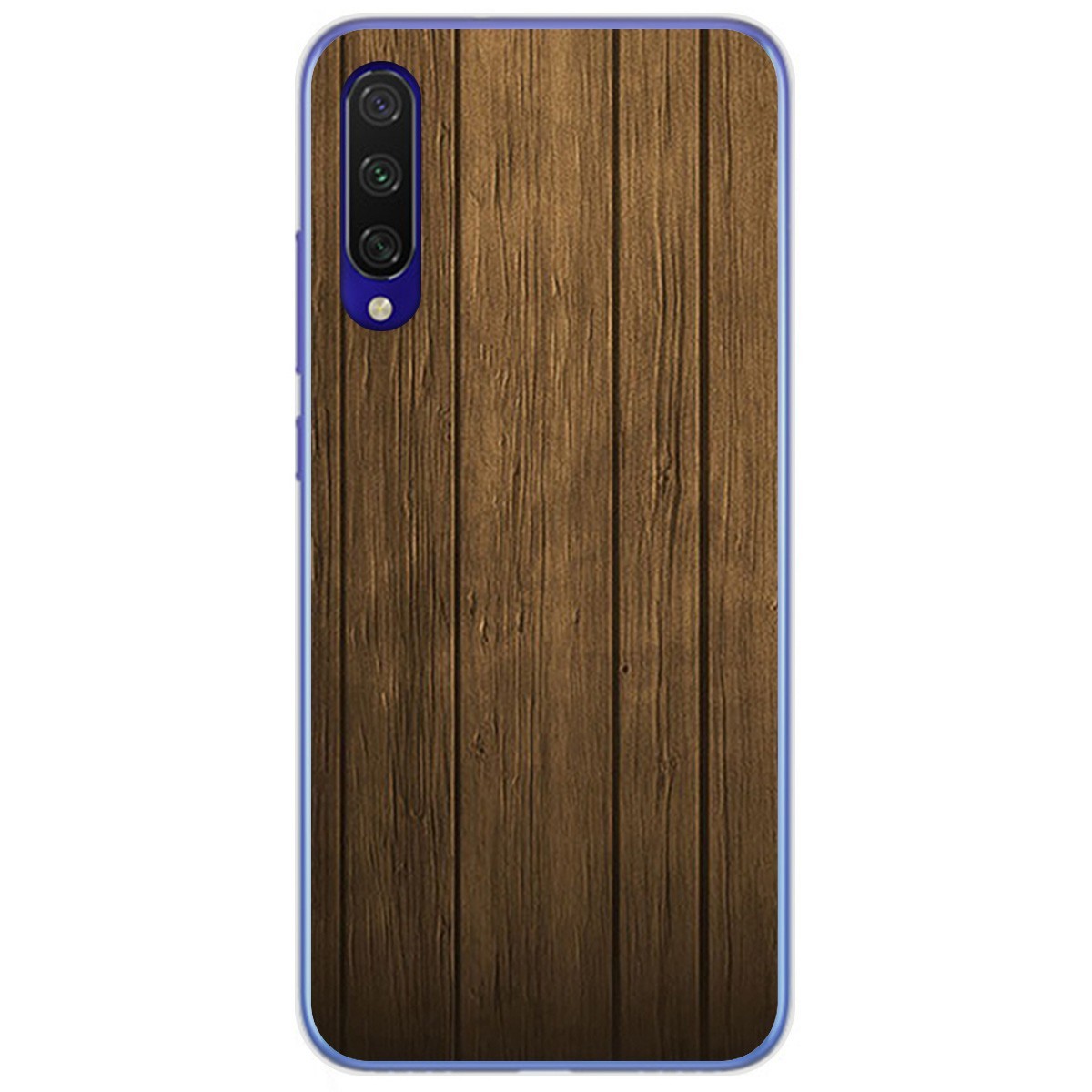 Funda Gel Tpu para Xiaomi Mi 9 Lite diseño Madera Dibujos