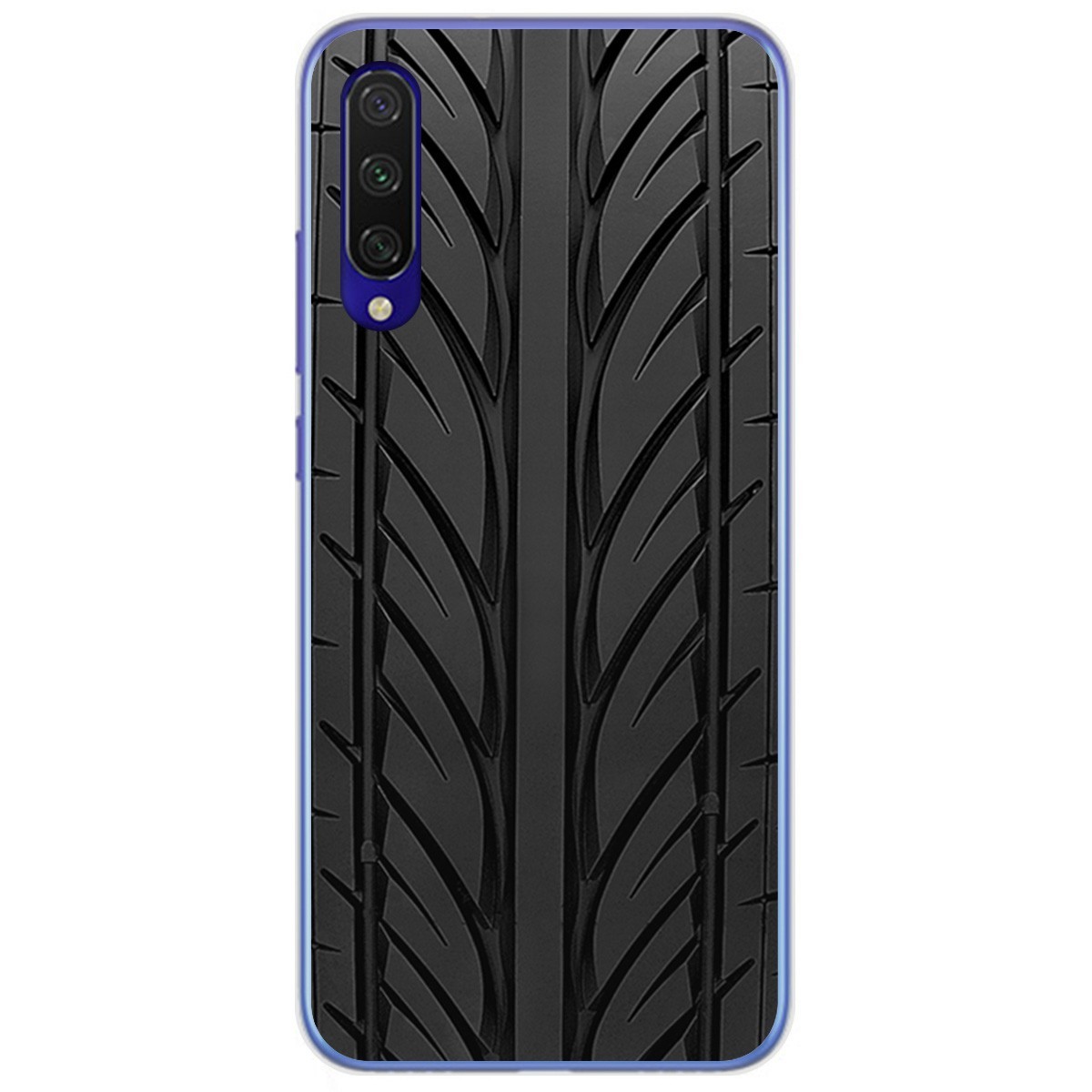 Funda Gel Tpu para Xiaomi Mi 9 Lite diseño Neumatico Dibujos