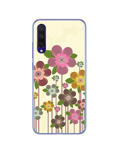 Funda Gel Tpu para Xiaomi Mi 9 Lite diseño Primavera En Flor Dibujos