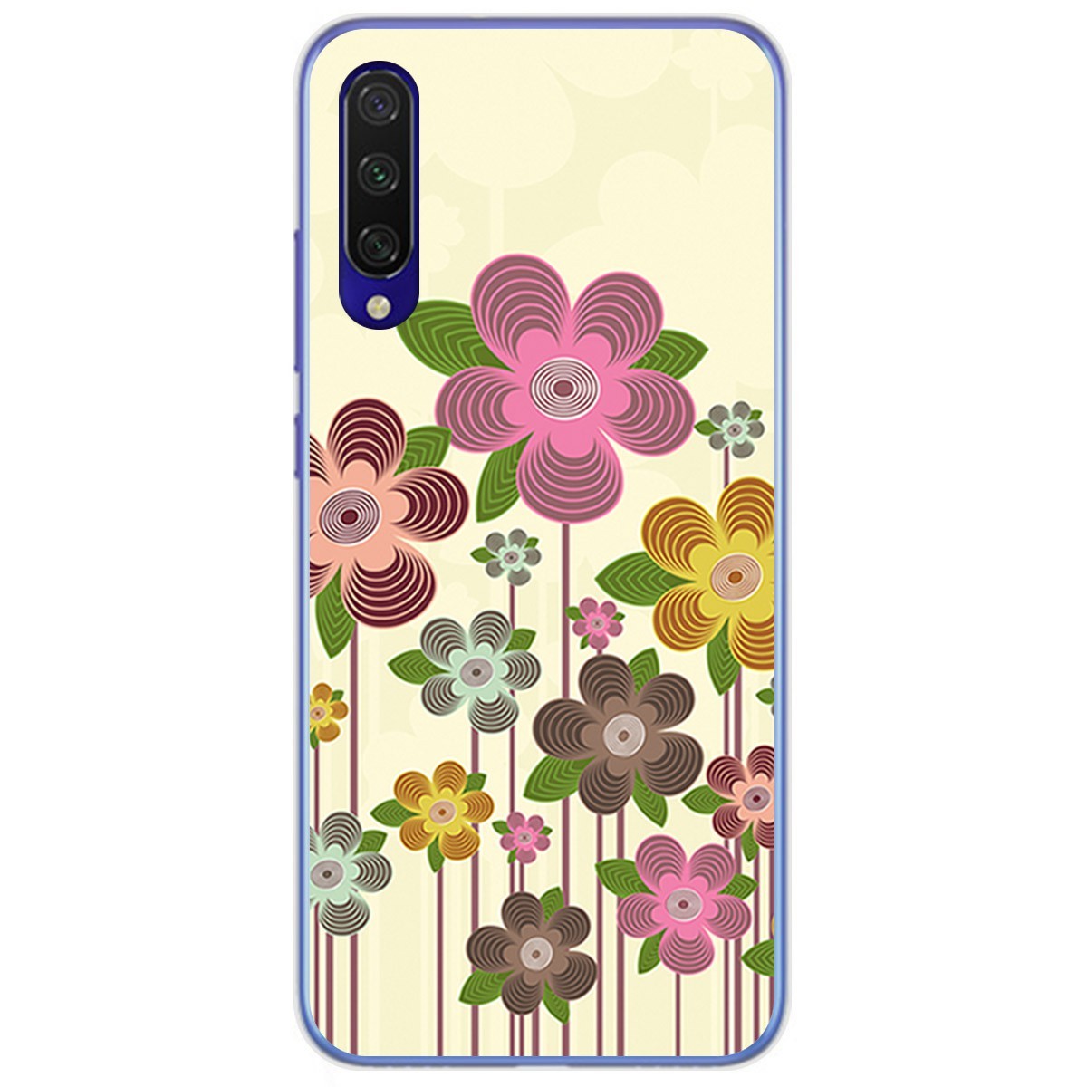 Funda Gel Tpu para Xiaomi Mi 9 Lite diseño Primavera En Flor Dibujos