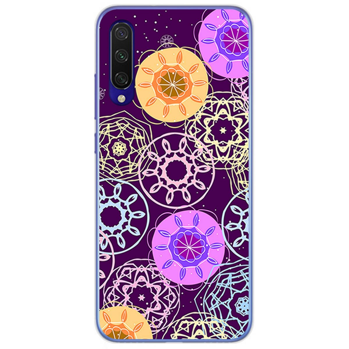 Funda Gel Tpu para Xiaomi Mi 9 Lite diseño Radial Dibujos