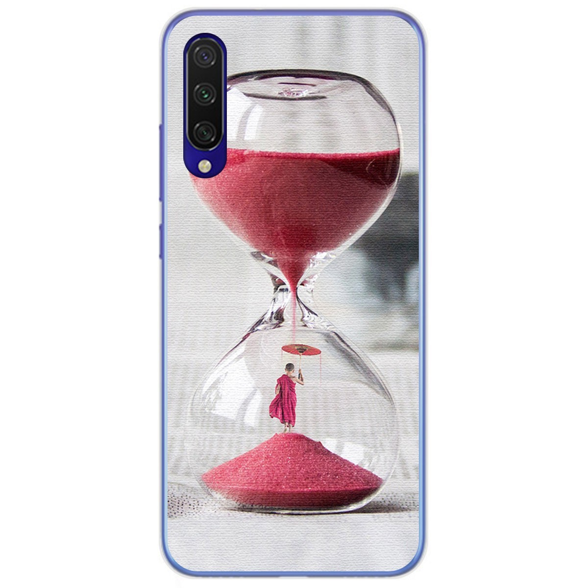 Funda Gel Tpu para Xiaomi Mi 9 Lite diseño Reloj Dibujos