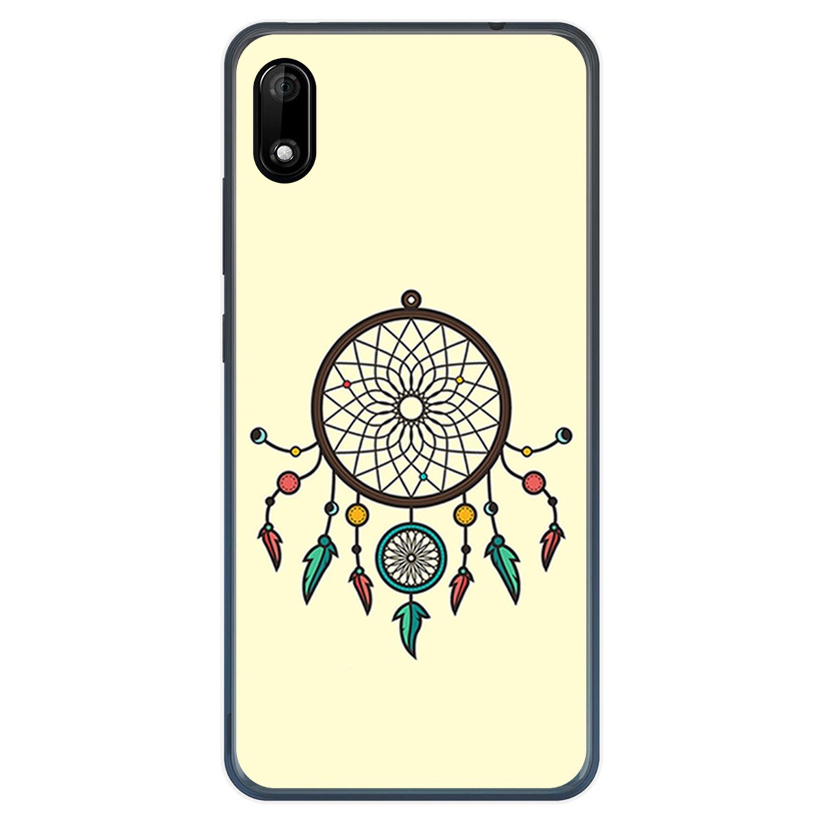 Funda Gel Tpu para Wiko Y70 diseño Atrapasueños Dibujos