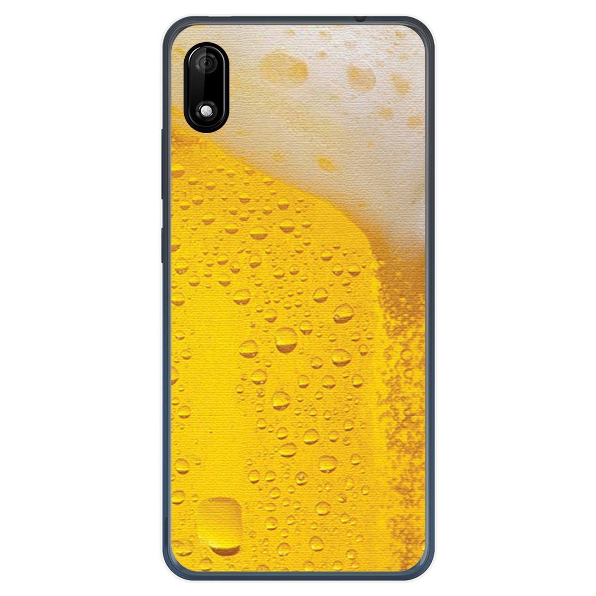 Funda Gel Tpu para Wiko Y70 diseño Cerveza Dibujos
