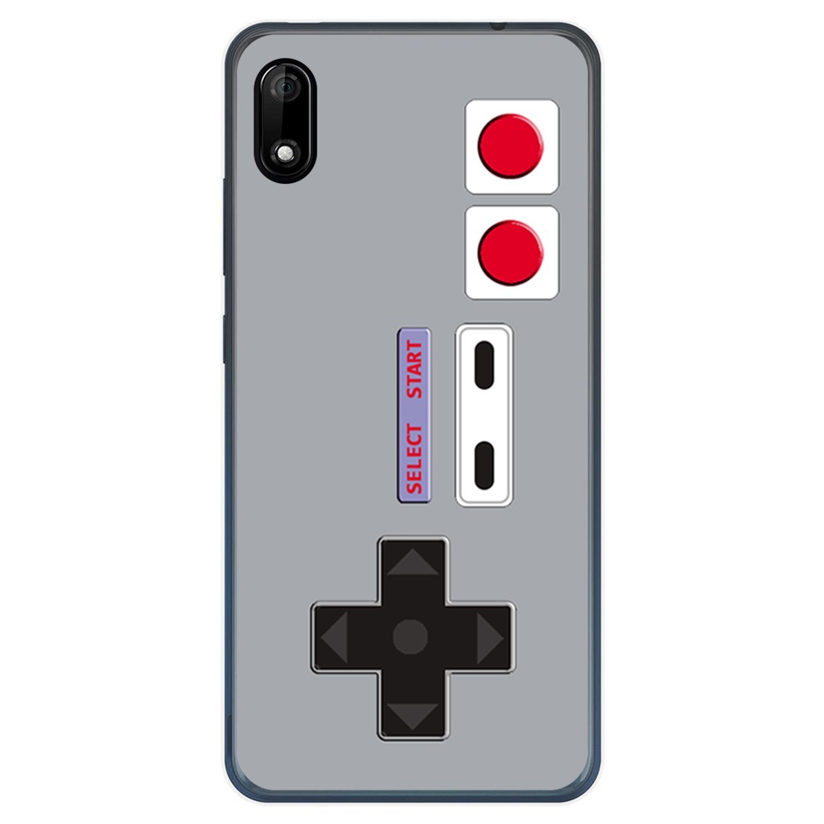 Funda Gel Tpu para Wiko Y70 diseño Consola Dibujos