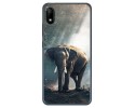 Funda Gel Tpu para Wiko Y70 diseño Elefante Dibujos