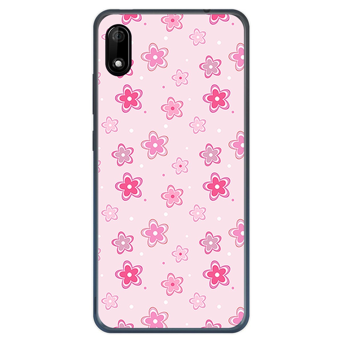 Funda Gel Tpu para Wiko Y70 diseño Flores Dibujos
