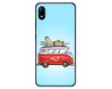 Funda Gel Tpu para Wiko Y70 diseño Furgoneta Dibujos
