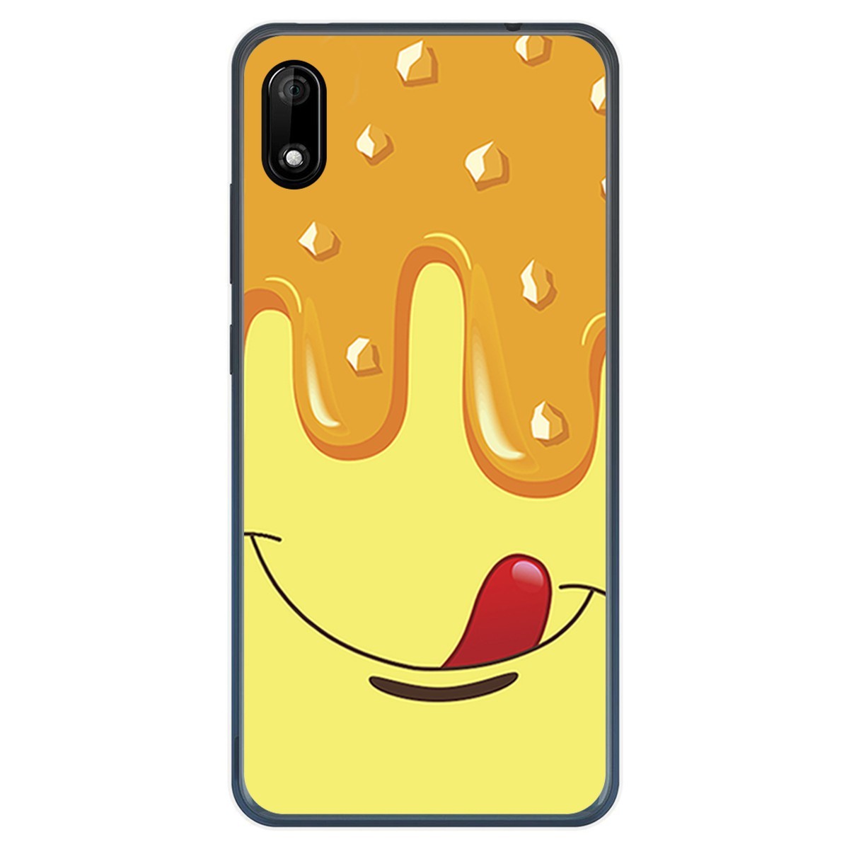 Funda Gel Tpu para Wiko Y70 diseño Helado Vainilla Dibujos