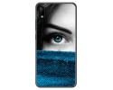 Funda Gel Tpu para Wiko Y70 diseño Ojo Dibujos