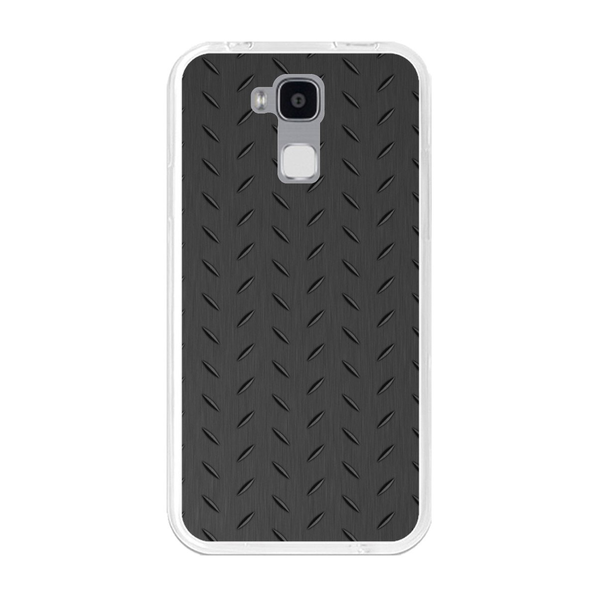 Funda Gel Tpu para Doogee Y6 / Y6C Diseño Metal Dibujos