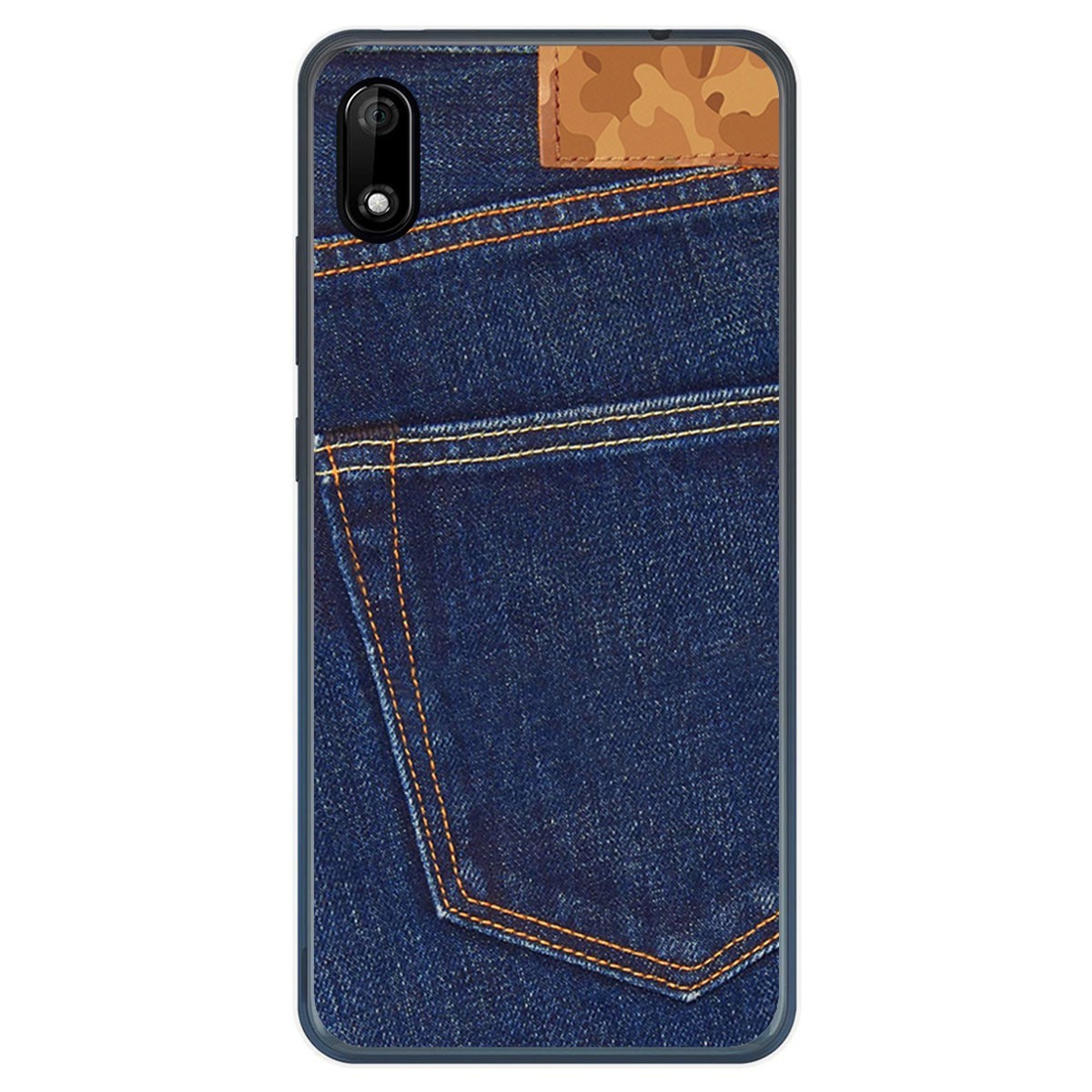 Funda Gel Tpu para Wiko Y70 diseño Vaquero Dibujos