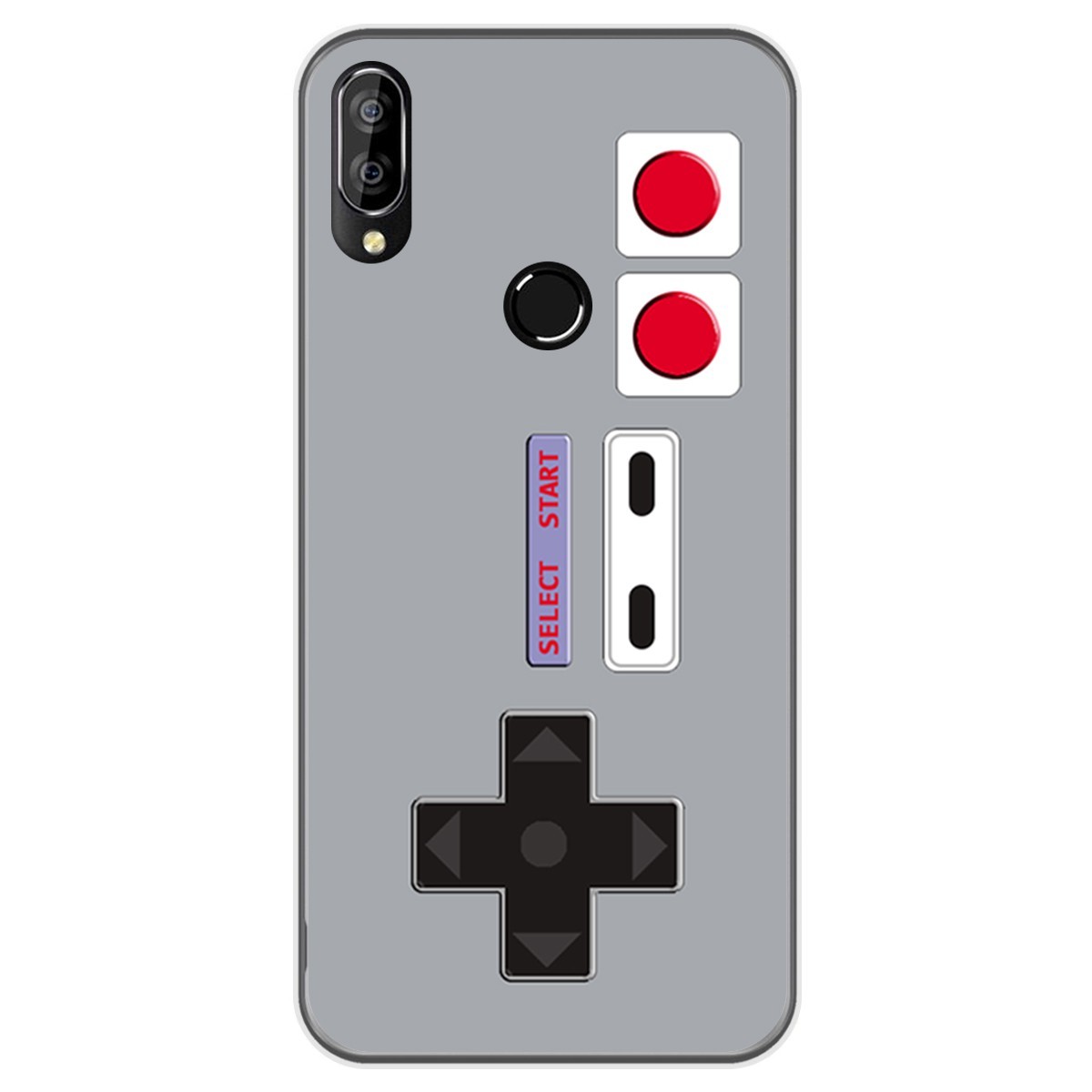 Funda Gel Tpu para Oukitel C16 Pro diseño Consola Dibujos
