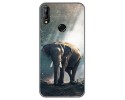 Funda Gel Tpu para Oukitel C16 Pro diseño Elefante Dibujos