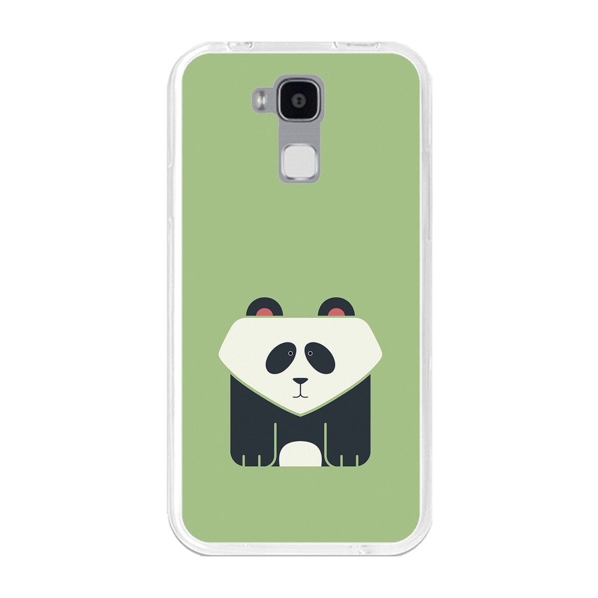 Funda Gel Tpu para Doogee Y6 / Y6C Diseño Panda Dibujos