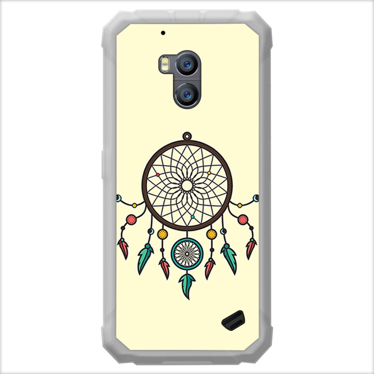 Funda Gel Tpu para Ulefone Armor X2 diseño Atrapasueños Dibujos