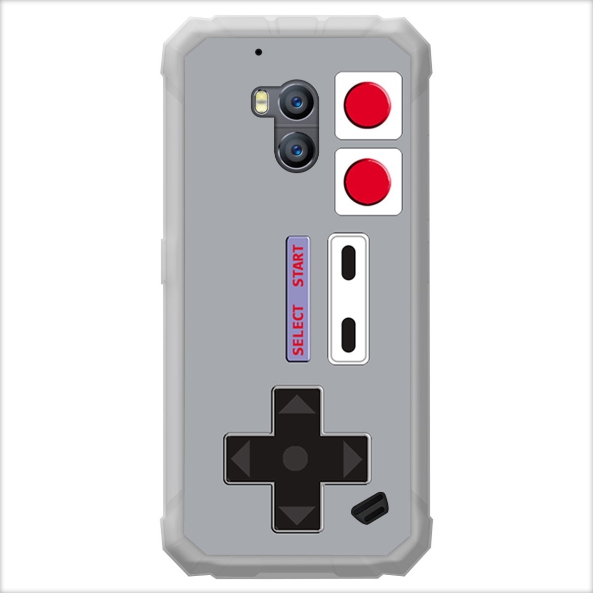 Funda Gel Tpu para Ulefone Armor X2 diseño Consola Dibujos