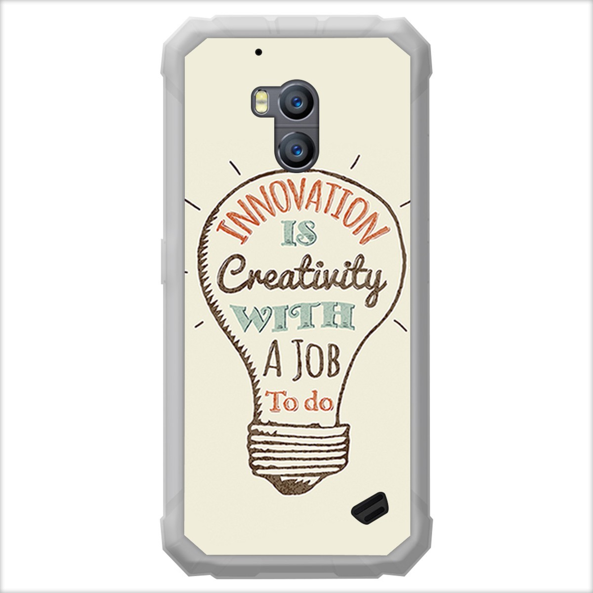 Funda Gel Tpu para Ulefone Armor X2 diseño Creativity Dibujos