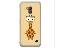 Funda Gel Tpu para Ulefone Armor X2 diseño Jirafa Dibujos