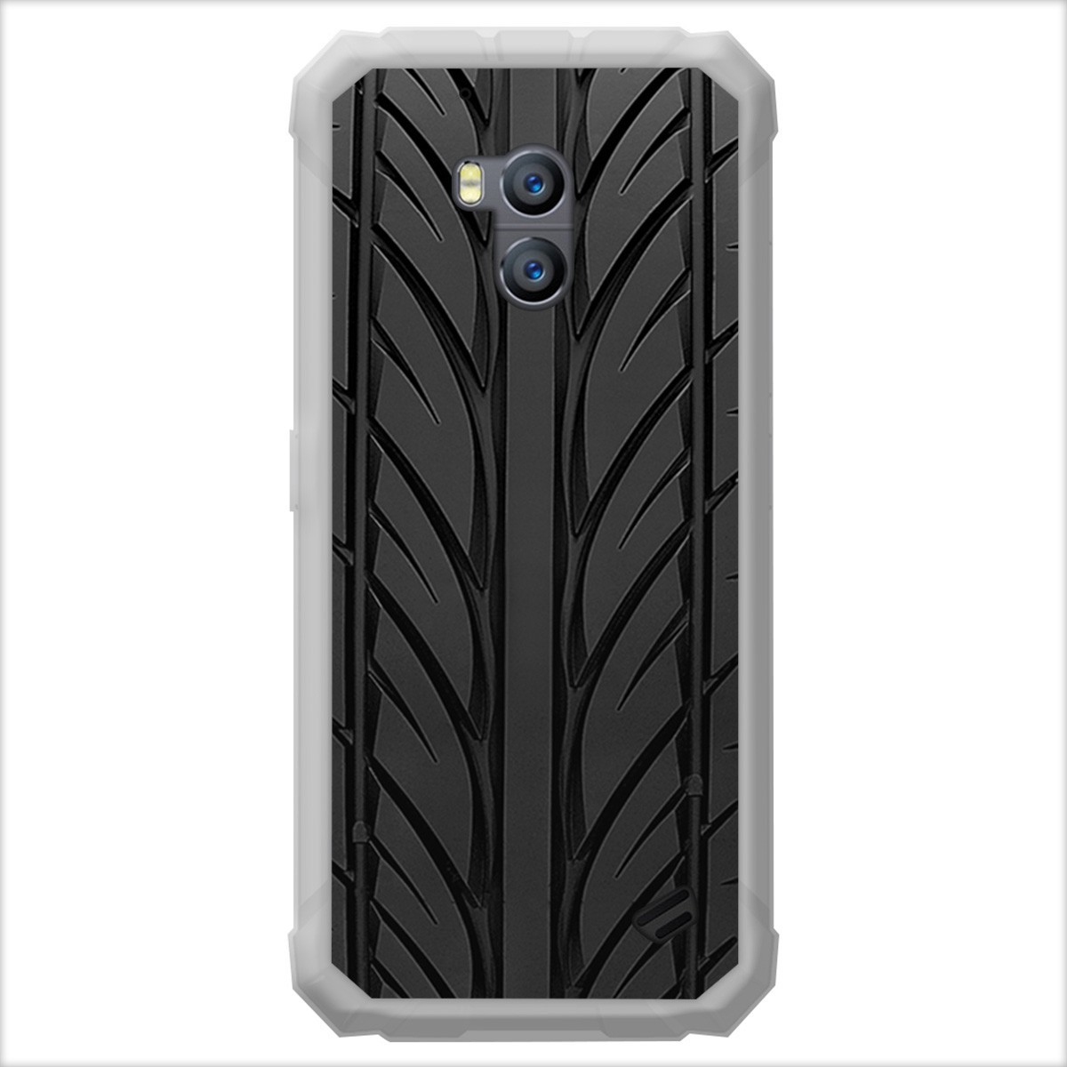 Funda Gel Tpu para Ulefone Armor X2 diseño Neumatico Dibujos