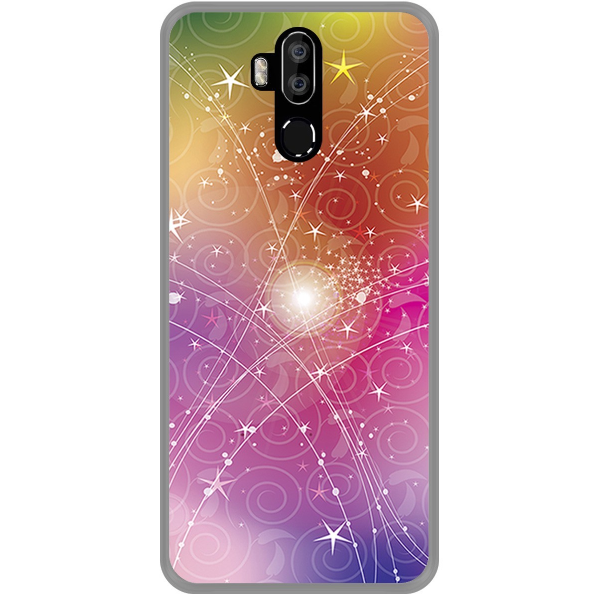Funda Gel Tpu para Leagoo M13 diseño Abstracto Dibujos