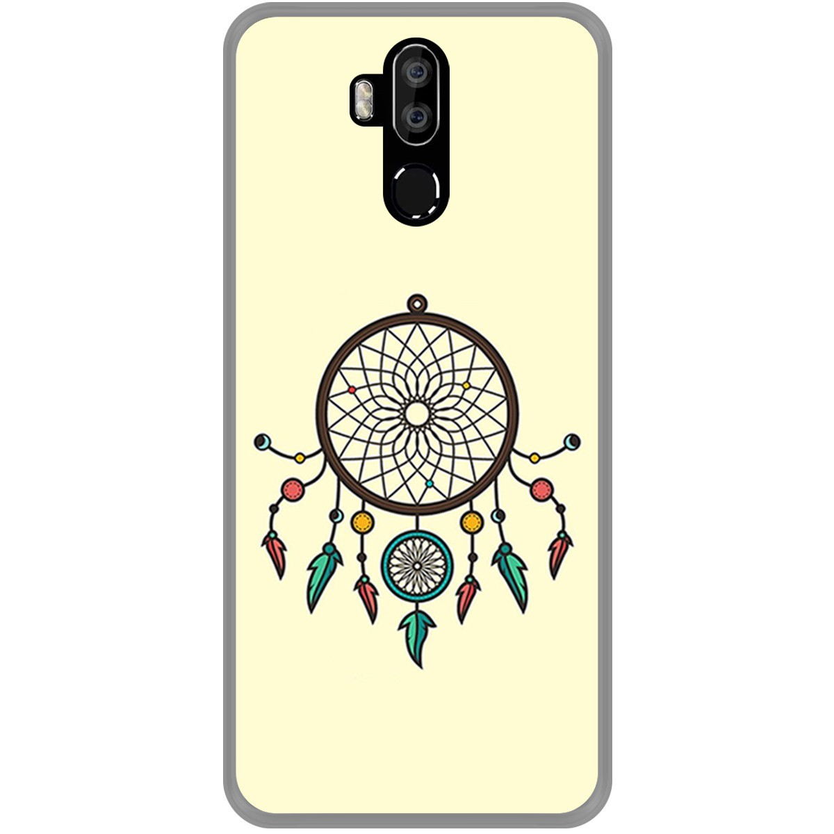 Funda Gel Tpu para Leagoo M13 diseño Atrapasueños Dibujos