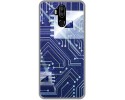 Funda Gel Tpu para Leagoo M13 diseño Circuito Dibujos