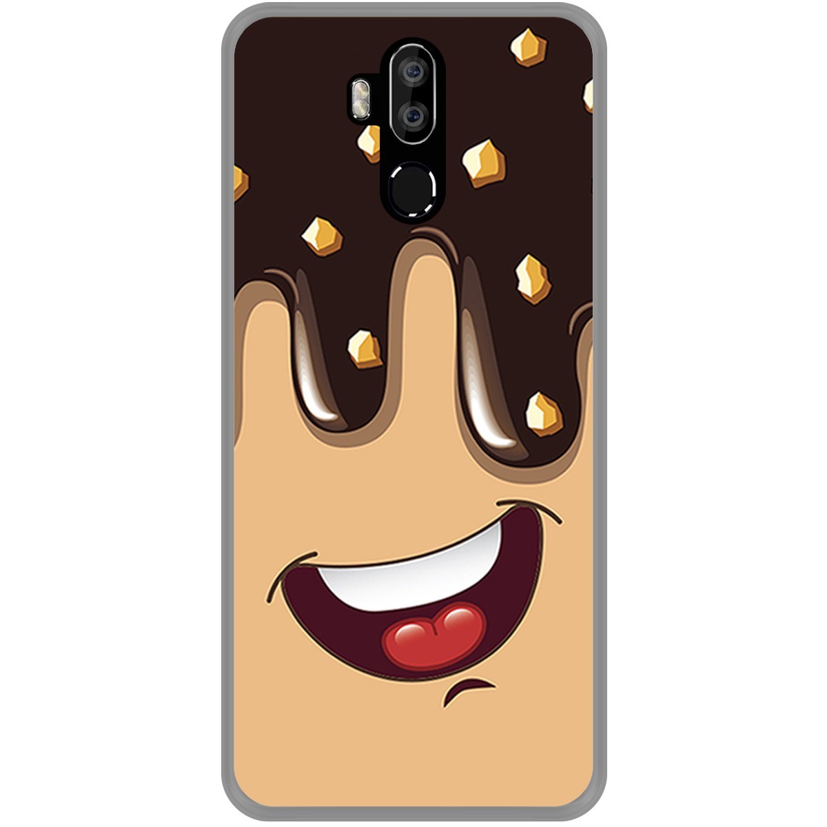 Funda Gel Tpu para Leagoo M13 diseño Helado Chocolate Dibujos