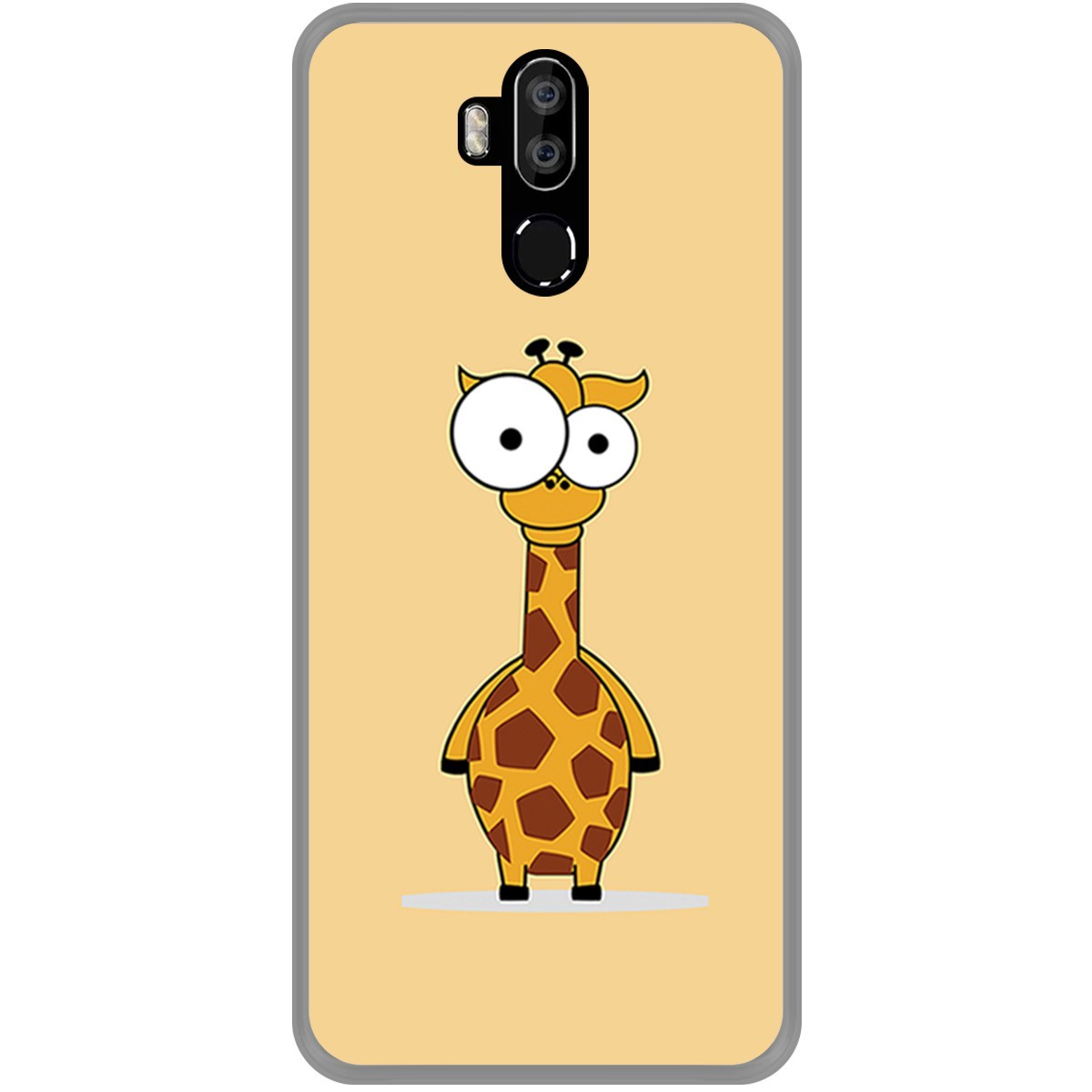 Funda Gel Tpu para Leagoo M13 diseño Jirafa Dibujos