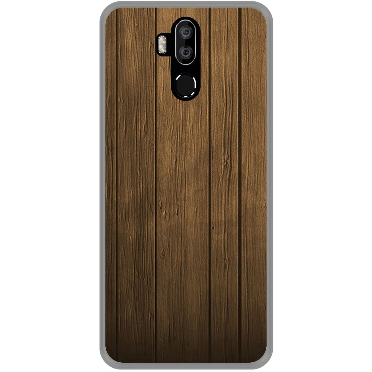 Funda Gel Tpu para Leagoo M13 diseño Madera Dibujos