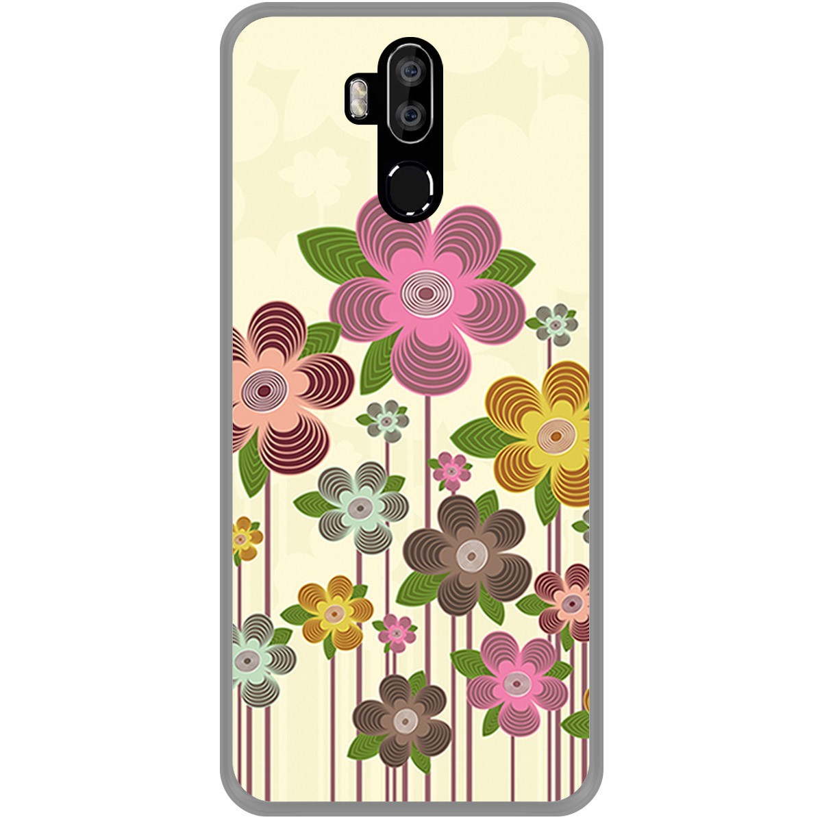 Funda Gel Tpu para Leagoo M13 diseño Primavera En Flor Dibujos