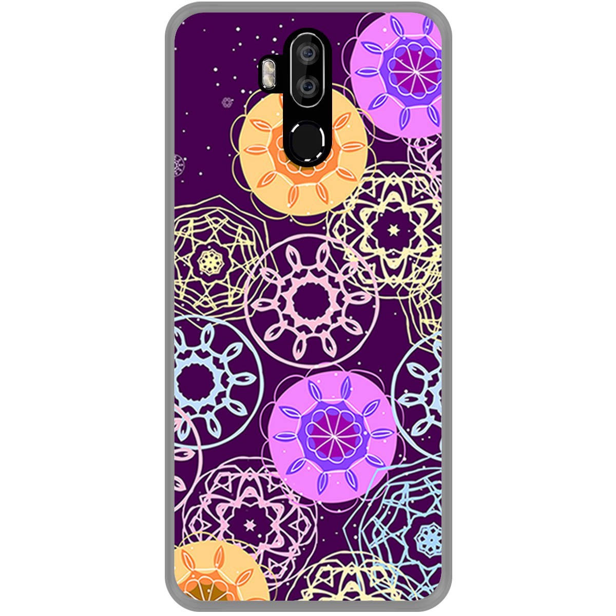 Funda Gel Tpu para Leagoo M13 diseño Radial Dibujos